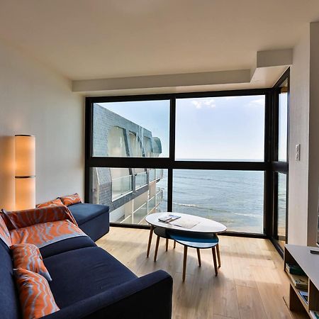 Appartement Au Pied De La Plage, Vue Imprenable Sur La Mer 莱萨布勒-多洛讷 外观 照片