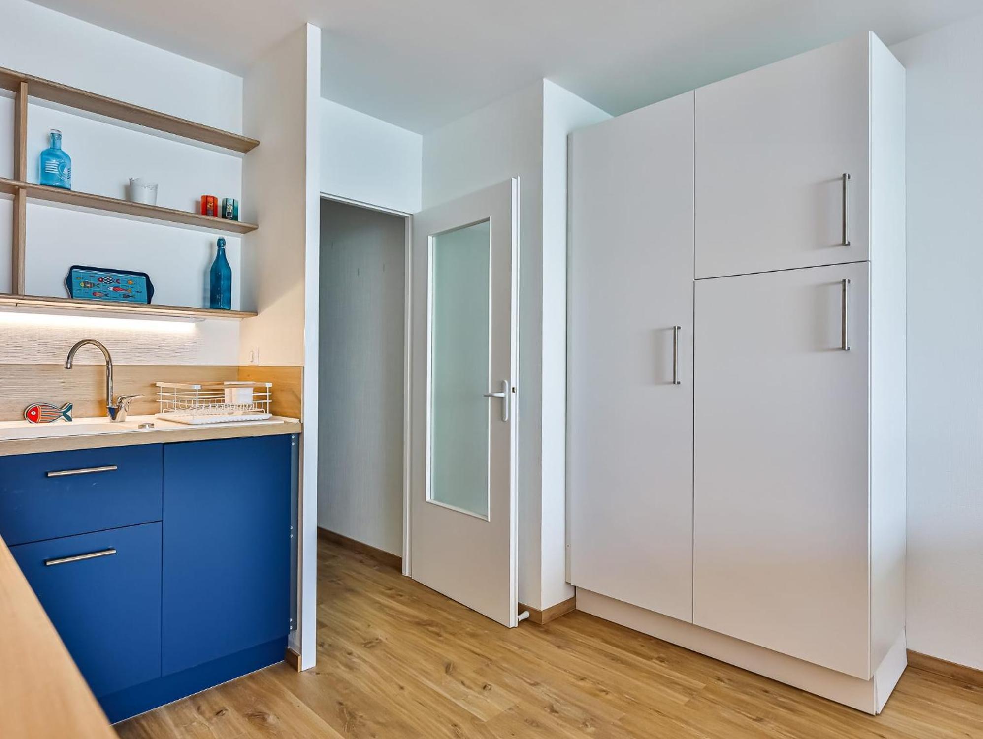 Appartement Au Pied De La Plage, Vue Imprenable Sur La Mer 莱萨布勒-多洛讷 外观 照片